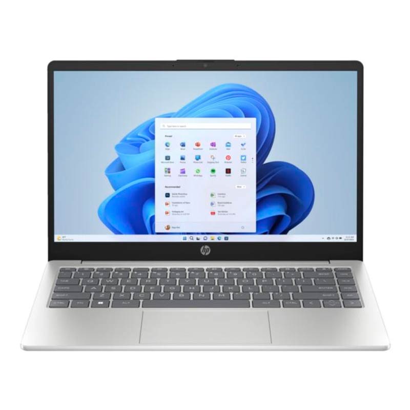 Laptop HP 14-ep0027la 14" i3-1215U 8GB RAM 512GB SSD Gris Claro W11 Home Teclado Español