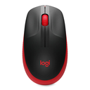 Mouse Inalámbrico Logitech M190 1000DPI Negro Rojo