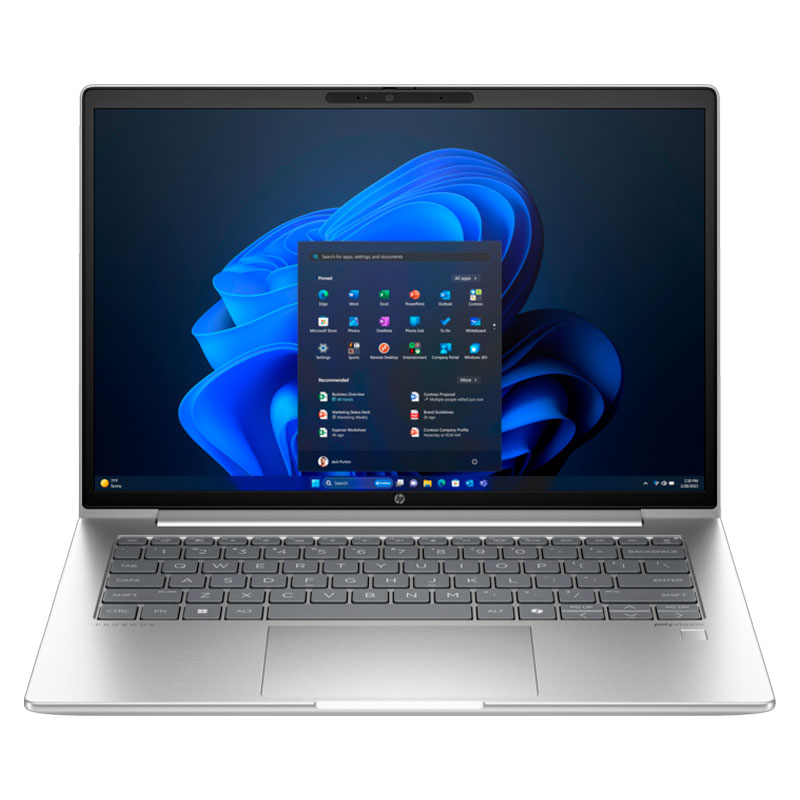 Laptop HP ProBook 440 G11 14" Ultra Core 5 125U 16GB RAM 512GB SSD Claro W11 Pro Gris Teclado Español