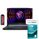 Laptop MSI KATANA 15 B13VEK-277US 15.6" i7-13620H 16GB RAM 1TB SSD RTX 4050 6GB W11 Home Negro Teclado Inglés