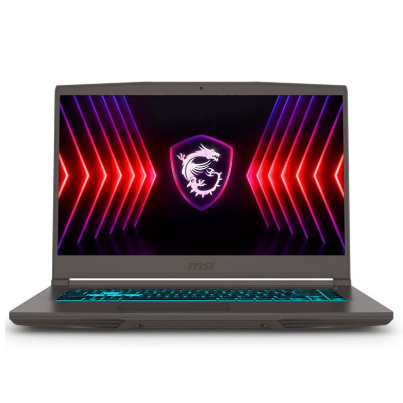 Laptop MSI Thin 15 B13VF 15.6" i5-13420H 16GB RAM 512GB SSD RTX 4060 8GB W11 Home Gris Teclado Inglés
