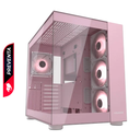 Case Gaming Cougar FV150 RGB Media Torre Rosa (Sin Fuente)