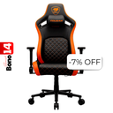 Silla Gaming Cougar Defensor Negro Naranja