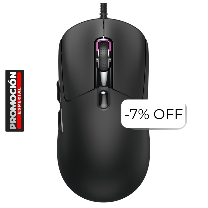Mouse Alámbrico Gaming Cougar Minos Neo Óptico 6200DPI Negro