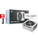 Fuente de Poder 1200W Cougar Polar X2 1200 80-Plus Platinum