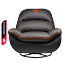 Sofá Gaming Cougar Overlord Negro-Naranja