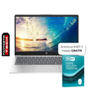 Laptop HP 14-EM0017LA 14" AMD Ryzen 5-7520U 8GB RAM 512GB SSD W11 Home Azul Teclado Español