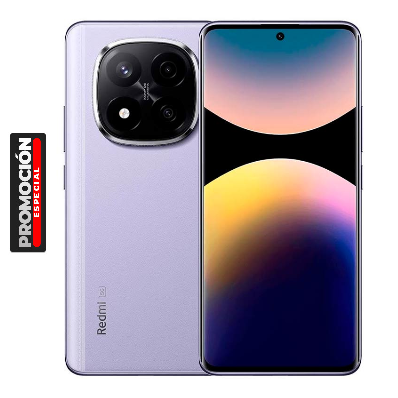 Celular Xiaomi Redmi Note 14 Pro+ 5G 256GB 8GB RAM Dual SIM Morado