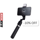 Selfie Stick y Tripode 39" Unno Tekno PH1804BK Bluetooth Negro