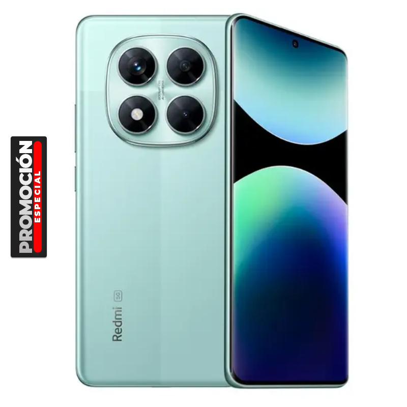 Celular Xiaomi Redmi Note 14 Pro 5G 6.67" 256GB 8GB RAM Verde