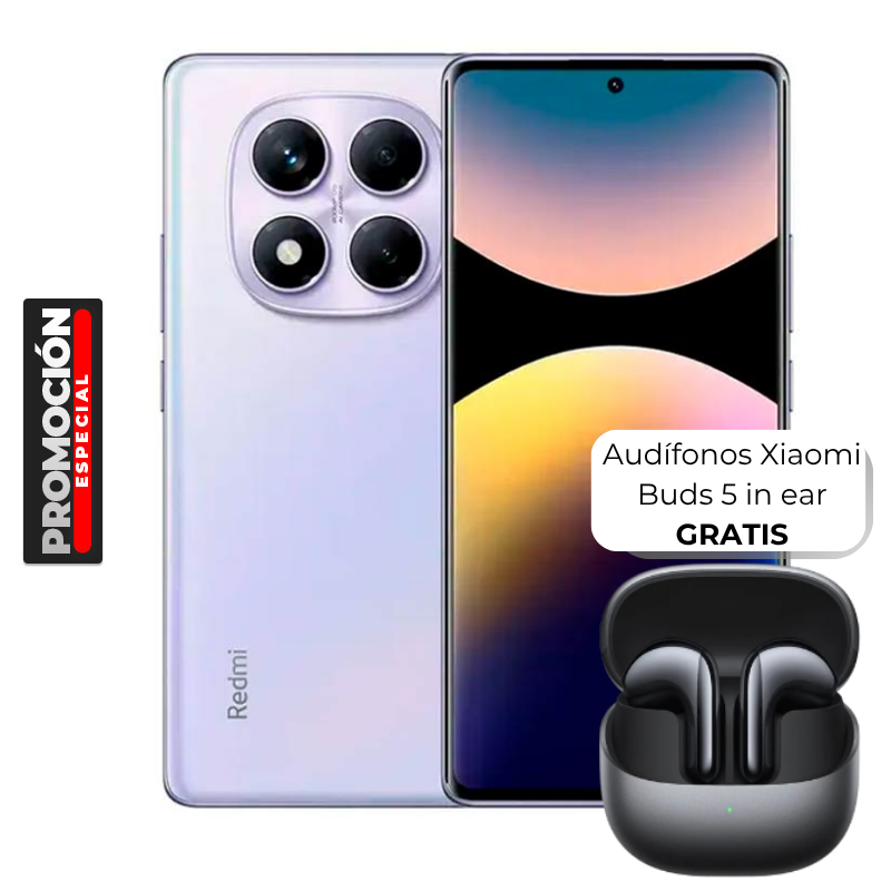 Celular Xiaomi Redmi Note 14 Pro 5G 6.67" 256GB 8GB RAM Morado