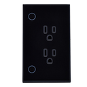 Tomacorriente de Pared Ineligente VTA+ 2 Tomas + Botón de Iluminación Smart Home Wi-Fi