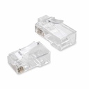 Conector RJ45 Unno Tekno Cat6 100 Unidades