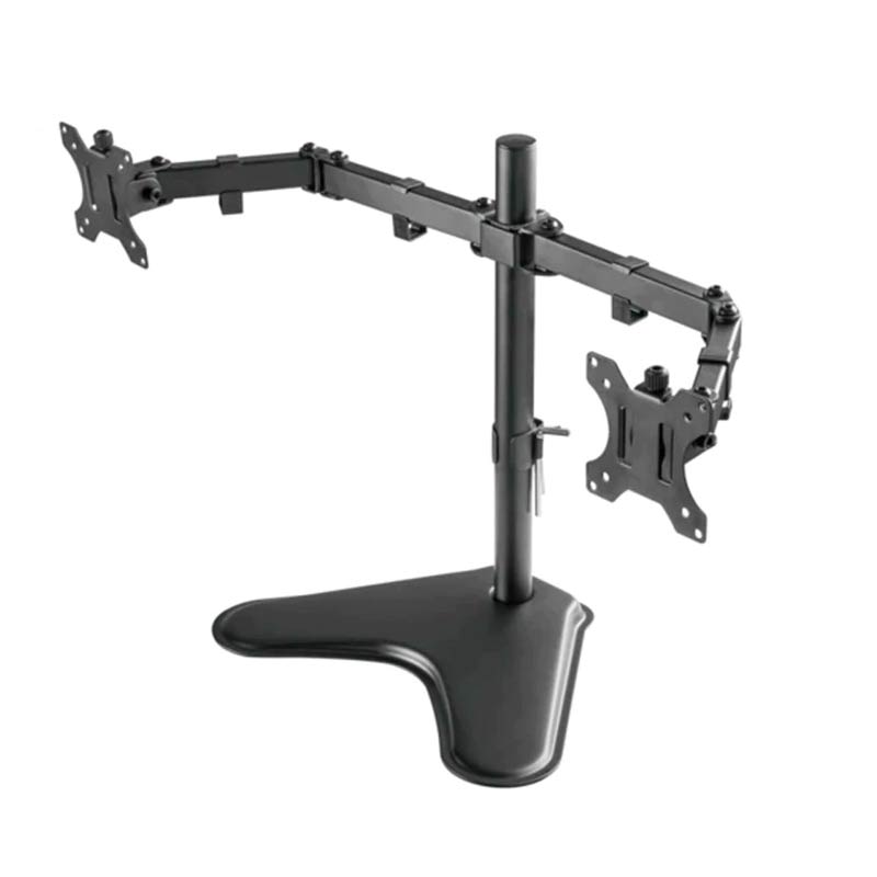 Bracket de Escritorio Unno Tekno Dual TM8001BK 12-32" Articulado   Negro