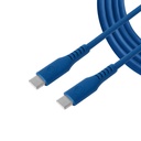 Cable USB-C a USB-C Unno Tekno CB4073BL 1.5 Metros Azul