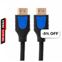 Cable HDMI 2.0 4K Unno Tekno CB4231BK 3 Metros Macho-Macho Negro