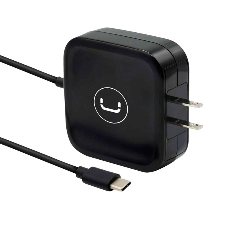 Cargador de Pared Unno Tekno PW5293BK FastCharge USB-C 65W Negro