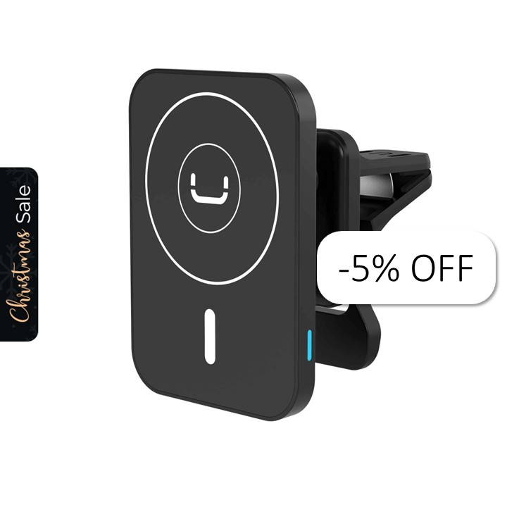 Cargador Inalambrico Unno Tekno para Ventilas de Aire Acondicionado