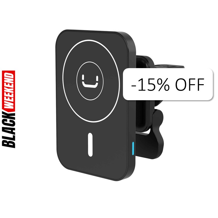 Cargador Inalambrico Unno Tekno para Ventilas de Aire Acondicionado