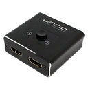 Splitter Unno Tekno HB1201BK 2 Puertos HDMI