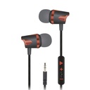 Audífonos In-Ear Unno Tekno HS7009RD 3.5mm SoulBuds Rojo