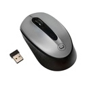 Mouse Inalámbrico Unno Tekno Countour 1600DPI Plateado