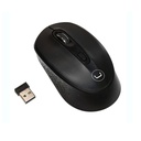 Mouse Inalámbrico Unno Tekno Countour 1600DPI Negro
