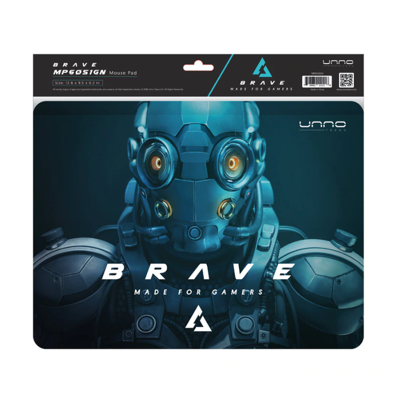 Mousepad Gaming Unno Tekno Brave