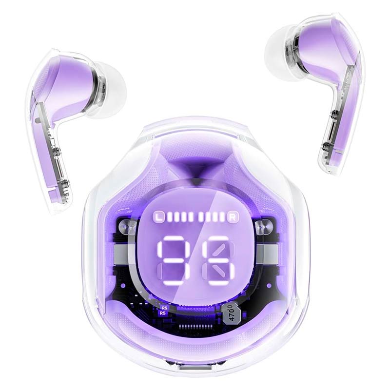 Audífonos Unno Tekno HS7508VT Bluetooth In-Ear Colores TWS con Micrófono Morado