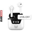Audífonos In-Ear Unno Tekno HS7507WT Bluetooth Hyper TWS con Micrófono Blanco