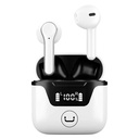 Audífonos Unno Tekno Bluetooth In-Ear Hyper TWS con Micrófono Blanco
