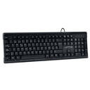 Teclado Alámbrico Unno Tekno Klass Español Negro