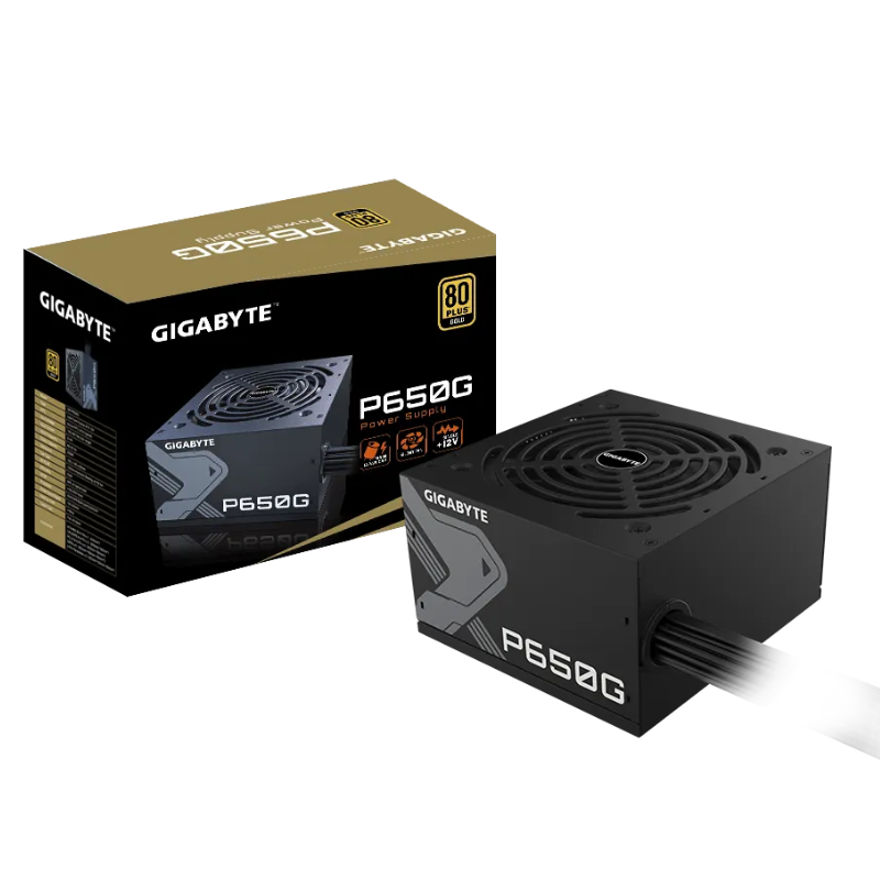 Fuente de Poder 650W Gigabyte P650G 80-PLUS GOLD