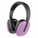 Audífonos Tipo Headset Klip Xtreme ZoundTune Bluetooth 3,5mm con Micrófono Lila