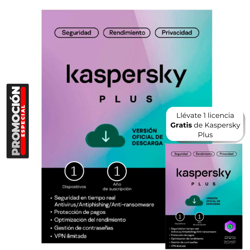 Licencia Kaspersky Plus