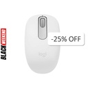 Mouse Inalámbrico Bluetooth Logitech M196 1000DPI Blanco