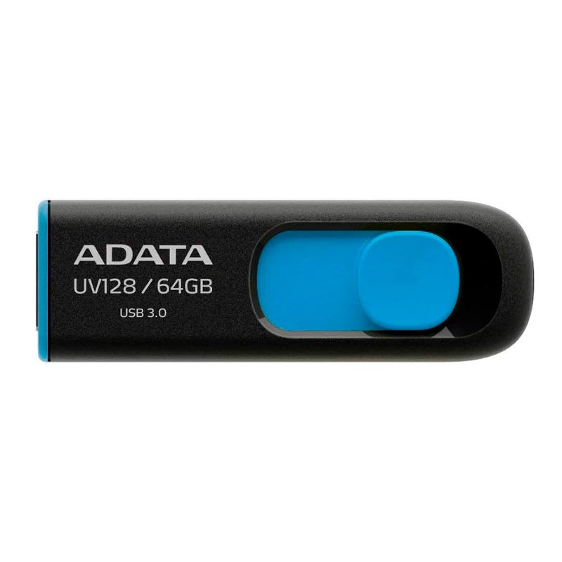 Memoria USB ADATA 64GB UV128 3.0 Azul