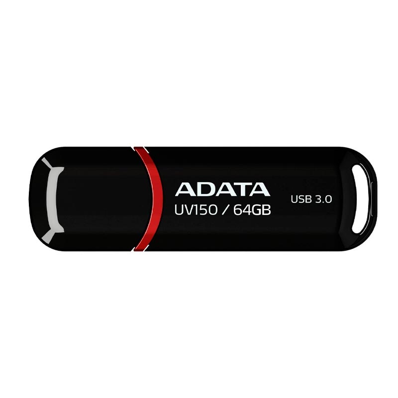 Memoria USB ADATA 64GB UV150 3.0 Negro