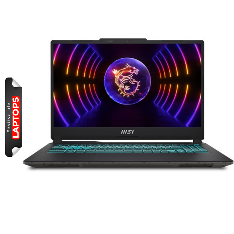Laptop MSI Cyborg 15A13VF-148US 15.6" i7-13620H 32GB RAM 1TB SSD RTX 4060 W11 Home Teclado Ingles