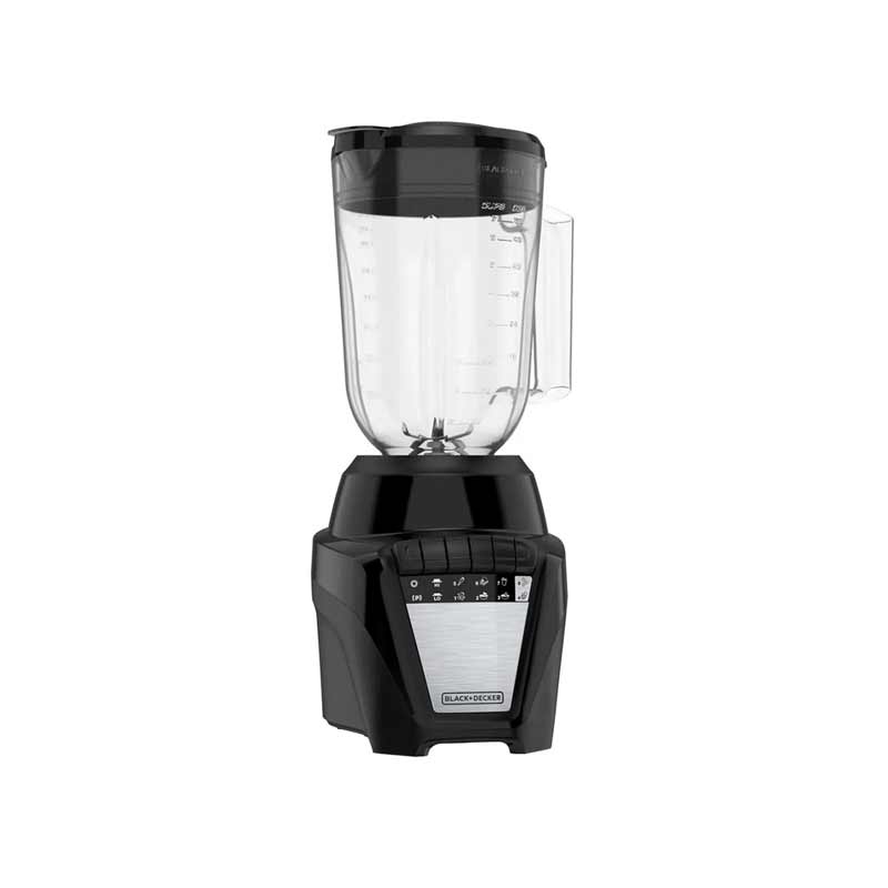 Licuadora Black+Decker Ice Crush 8 Velocidades Jarra de Plástico 1.65 Lt Negra 700W