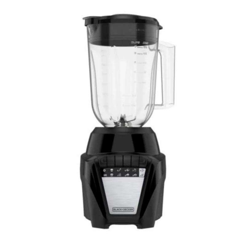Licuadora Black+Decker Ice Crush 8 Velocidades Jarra de Plástico 1.6 Lt Negra