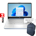 Laptop HP 14-DQ6012DX 14" Celeron N150 4GB RAM 128GB UFS W11 Home Celeste Teclado Ingles