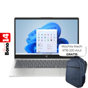 Laptop HP 14-DQ6014DX 14" Celeron N150 4GB RAM 128GB UFS W11 Home Lavanda Teclado Ingles