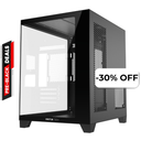 Case Gaming VektorTech QGM-570 Media Torre Vidrio Templado Micro-ATX Negro (Sin Fuente)