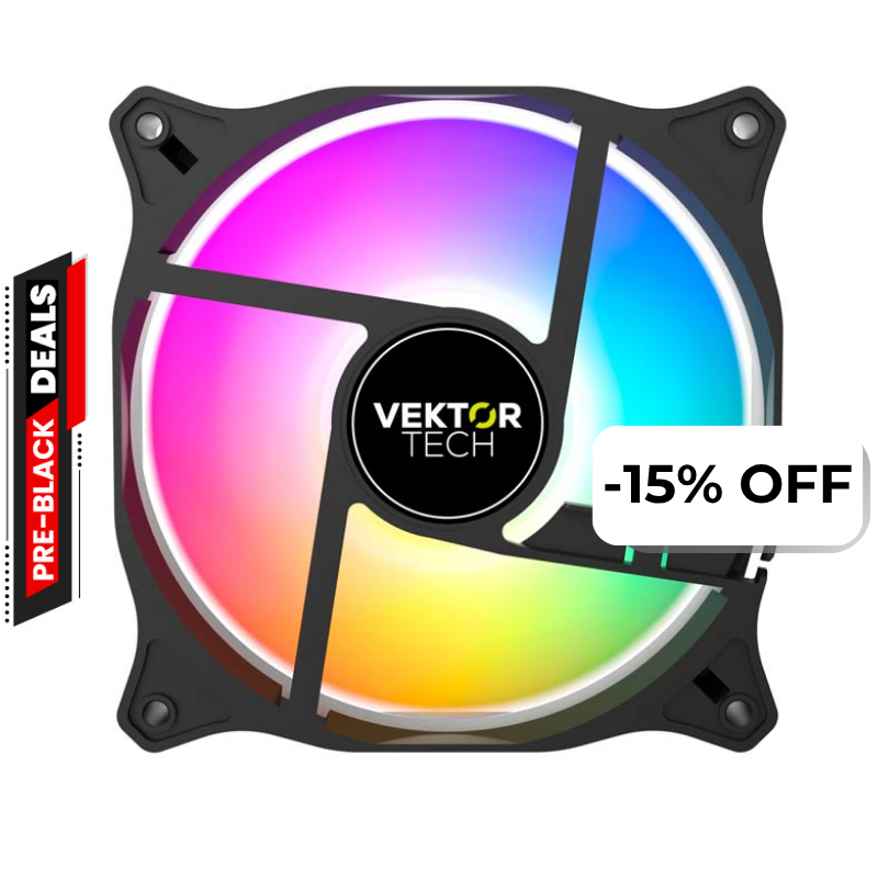 Ventilador VektorTech CF-A13 120mm ARGB Bulk