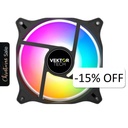 Ventilador VektorTech CF-A13 120mm ARGB Bulk