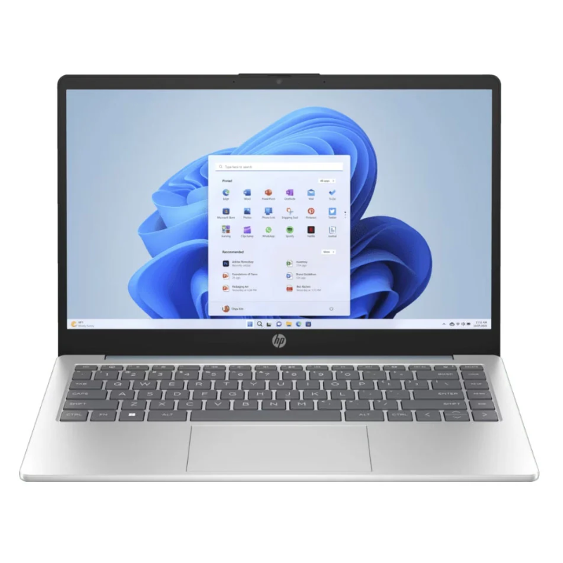 Laptop HP 14-em0021la 14" AMD Ryzen 5 7520U 16GB RAM 512GB SSD W11 Home Celeste Teclado Español