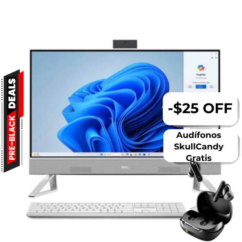 Computadora AIO Dell Inspiron 7730 27" Touch Ultra 7-150U 32GB RAM 1TB SSD MX570A 2GB W11 Home Teclado Inglés