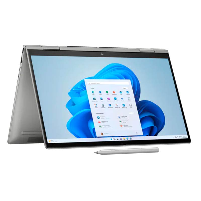 Laptop HP Envy x360 15-fe1082wm 15.6" Touchscreen Core Ultra 7 155U 16GB RAM 512GB SSD W11 Home Gris Oscuro Teclado Ingles