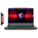 Laptop MSI Thin 15 A15 15.6" Ryzen 9 8945HS 16GB RAM 1TB SSD RTX 4060 8GB Negro W11 Home Teclado Inglés